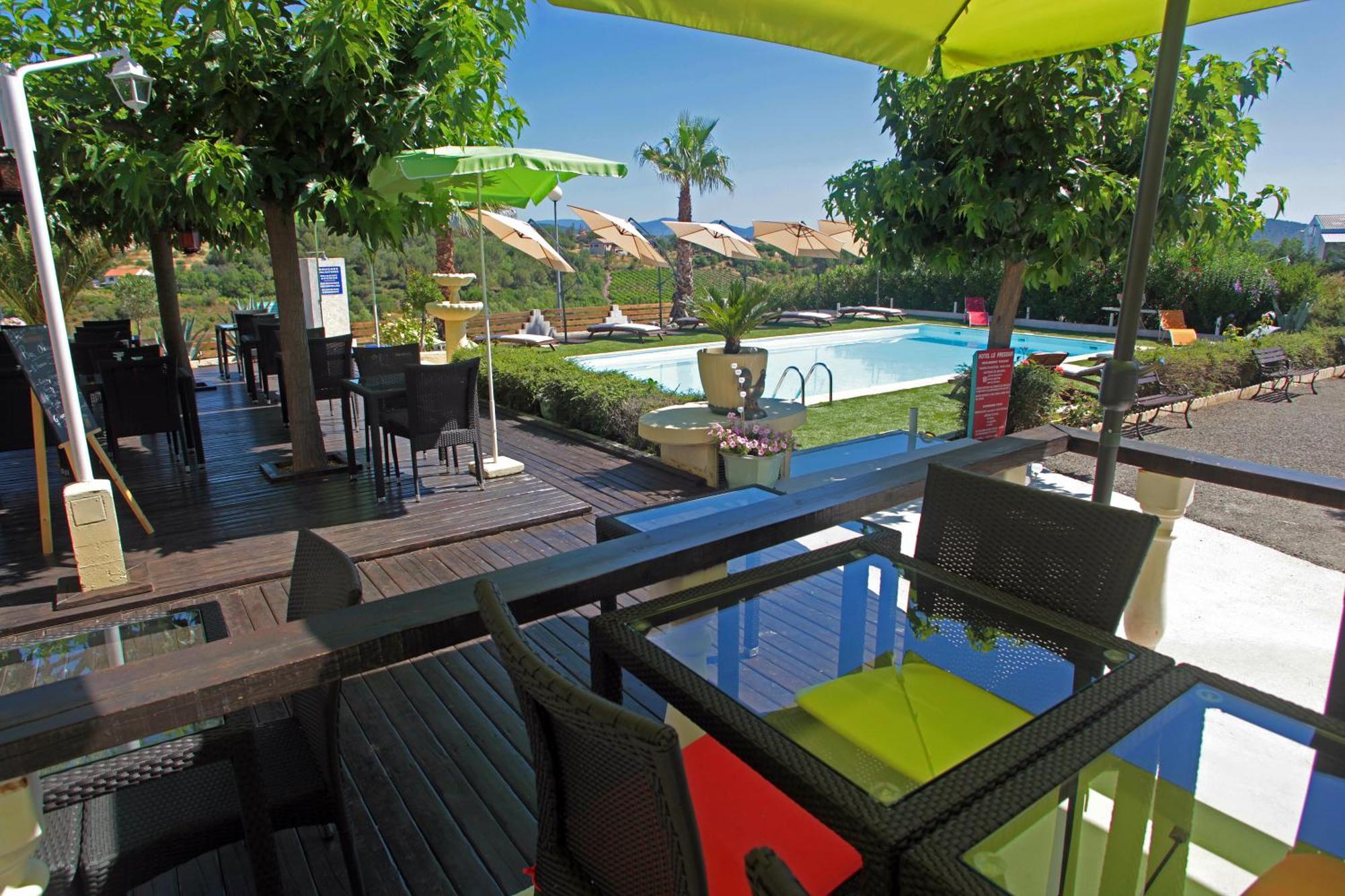 Logis Hotel Le Pressoir Saint-Chinian Dış mekan fotoğraf
