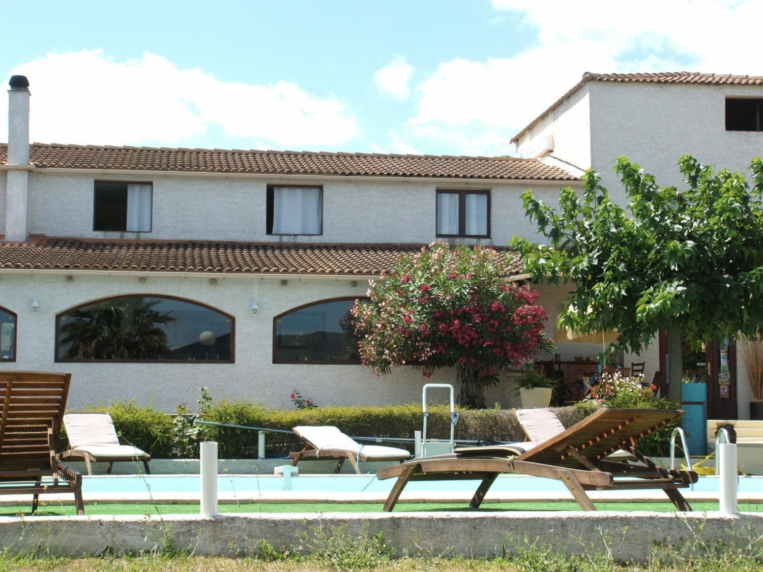 Logis Hotel Le Pressoir Saint-Chinian Dış mekan fotoğraf